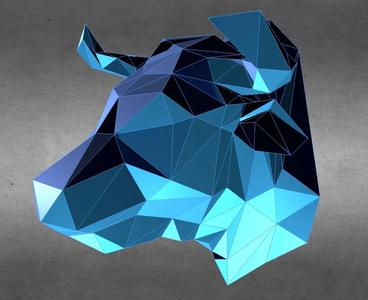 Low Poly Bull Head