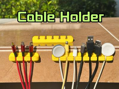 Universal Desktop Cable Holder