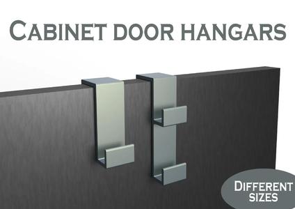 Cabinet door hooks