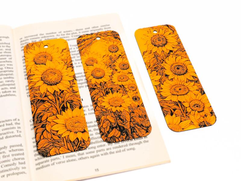 Sunflower Bookmarks