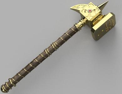 sigmar hammer cosplay