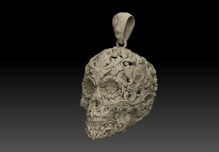 Skull ornamental  pendant jewelry