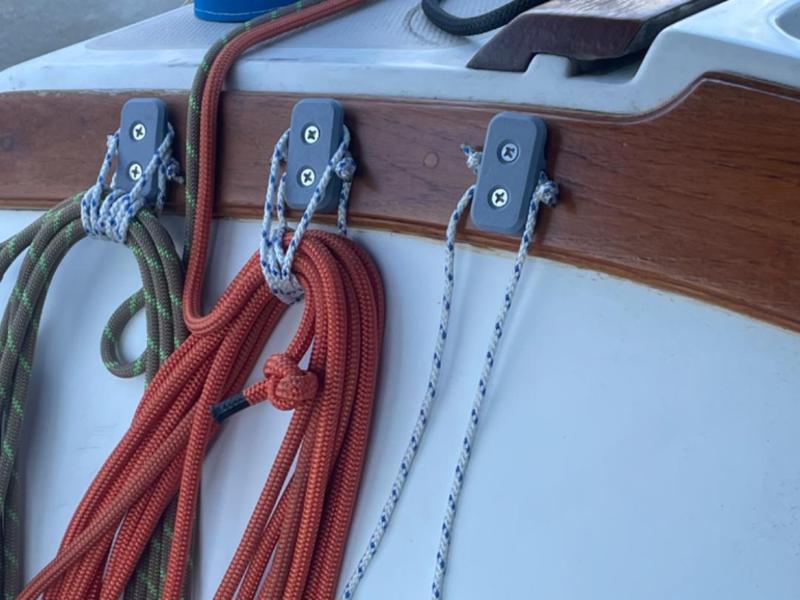 Loop for hanging ropes