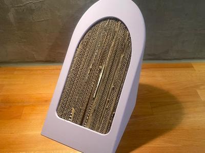 Cardboard Cat Scratcher