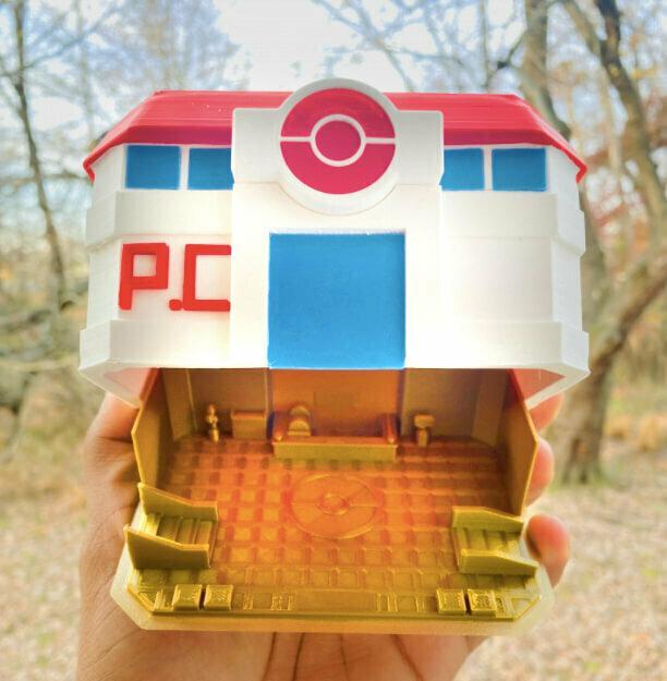 PokéCenter – Pokémon (Multi-part & with Interior)