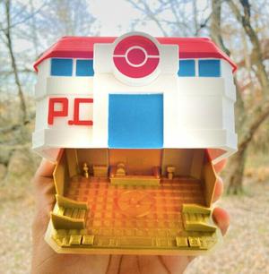 PokéCenter – Pokémon (Multi-part & with Interior)