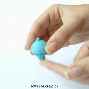 JELLYFISH FIDGET TOY – KEYCHAIN – PRINT IN PLACE – NO SUPPORTS