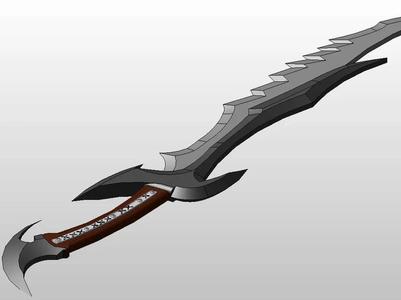 Skyrim Daedric Sword