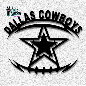 Dallas Cowboys Football star football wall art Sports Team Decor