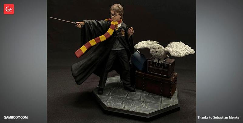 Harry Potter STL files for 3D Printing | Assembly Model
