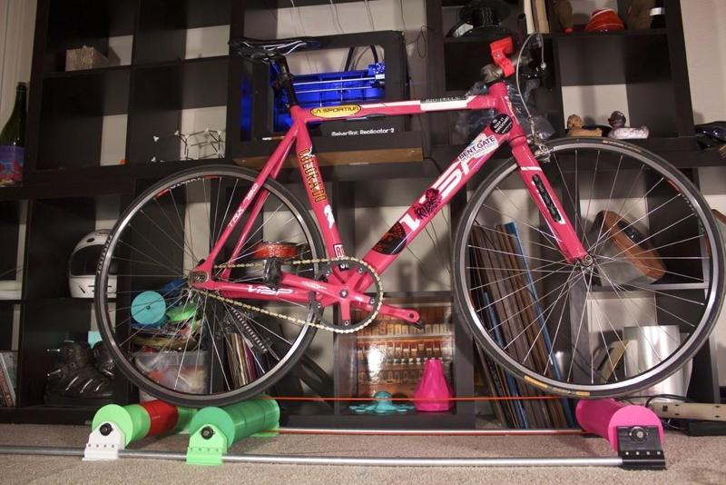 3D printed Bike rollers