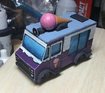 ICE CREAM TRUCK/VAN