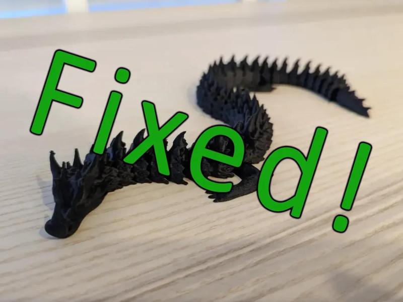 Articulated Ice Dragon FIXED + MORE OPTIONS