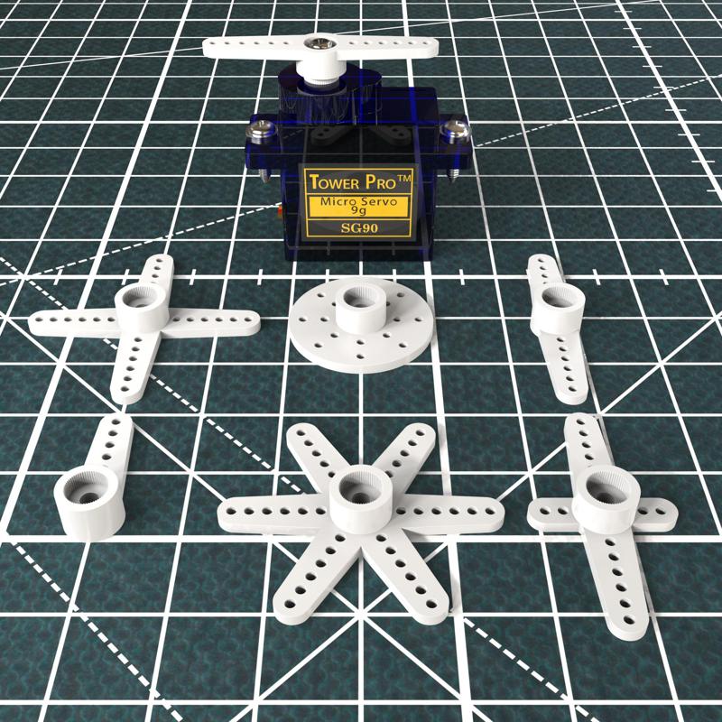 Sg90 servo horns