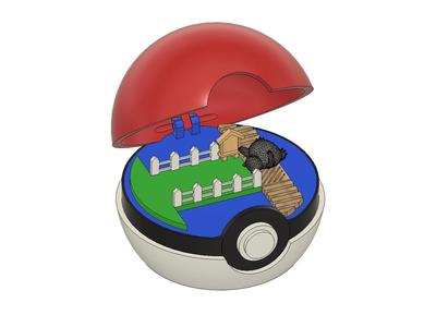 Snorlax – a Pokemon Diorama