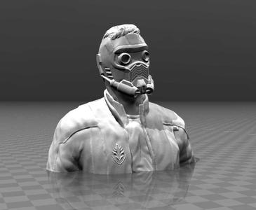 Guardians of the galaxy – Star Lord Bust
