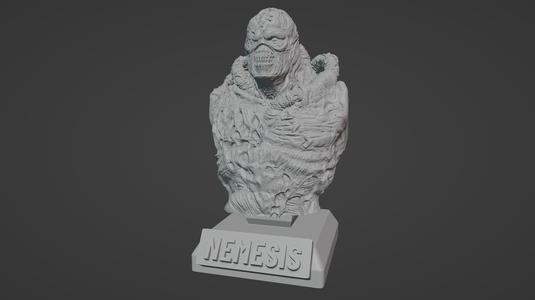 NEMESIS ULTRA-DETAILED SUPPORT-FREE BUST 3D MODEL