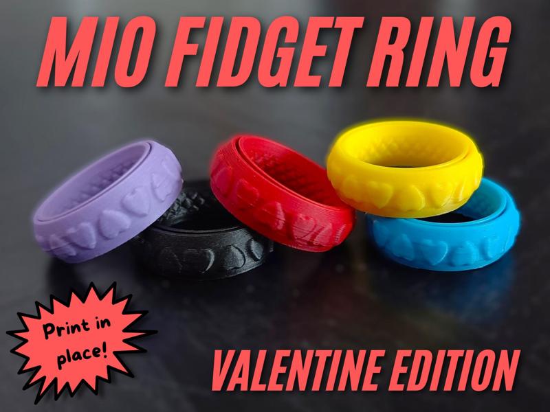 MIO Fidget Ring – Valentines Day Edition