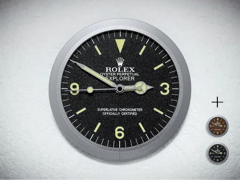 Rolex Explorer Vintage – Wall Clock
