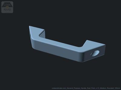 Fully Customizable General Purpose Handles - Dual Point Customizer