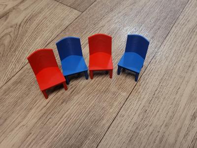 playmobil dining table chairs