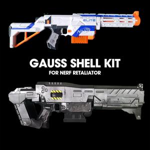 Starcraft 2 Guass Rifle Working upgrade kit for Nerf Retaliator