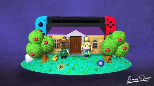 ANIMAL CROSSING DOCK NINTENDO SWITCH