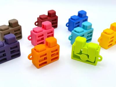 Micro Pop Switch Fidget – Print in Place – 20 Mins
