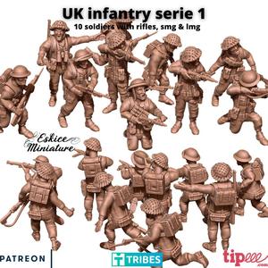 UK infantry serie 1 – 28mm