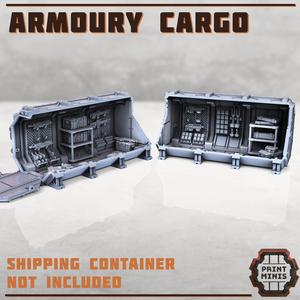 The Armoury Cargo – NO Container Included