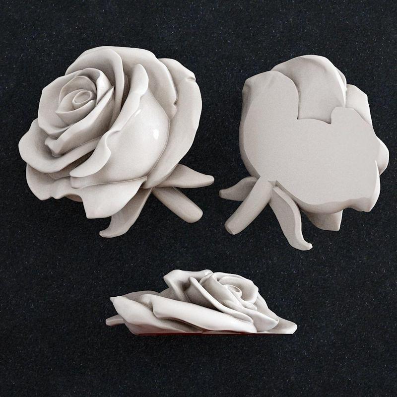 Jewelry pendant Rose flower