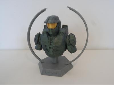 Halo Master Chief Bust Statue