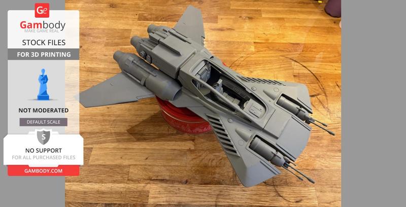 Star Wars The Mandalorian Pirate Snub Fighter