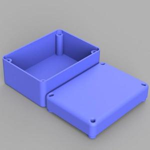 Regular box and lid with 4 screw holes