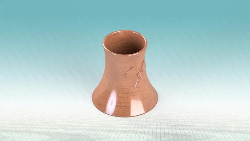 Nuclear Plant Pot
