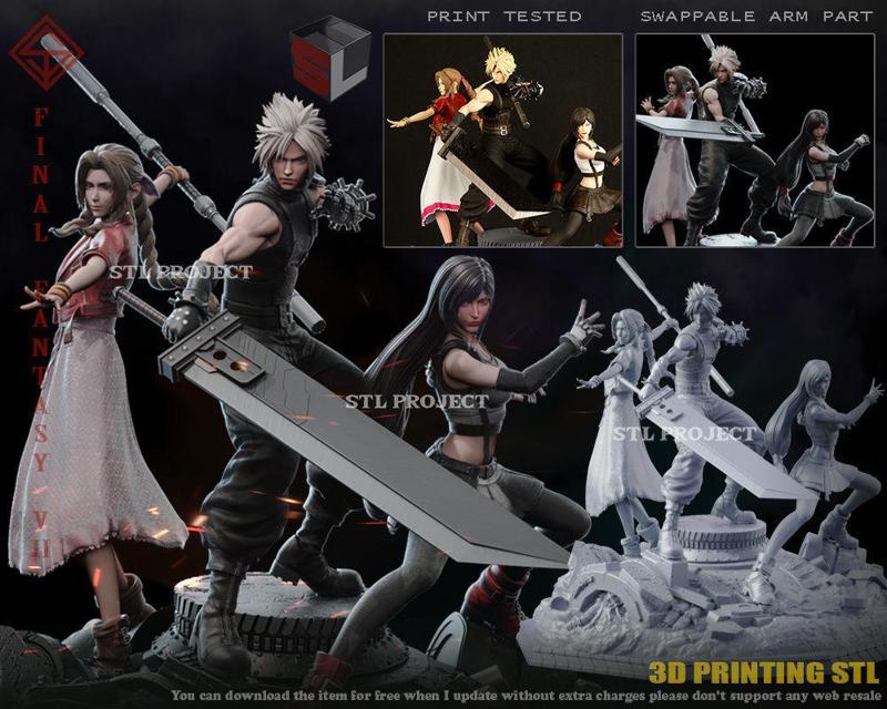 Final Fantasy VII Diorama