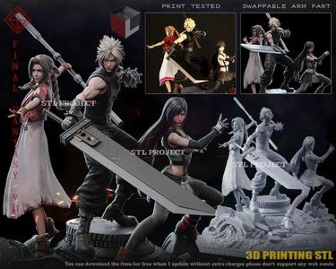 Final Fantasy VII Diorama