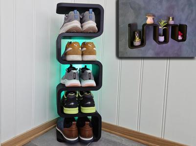 Shoe Rack / Wall Shelf