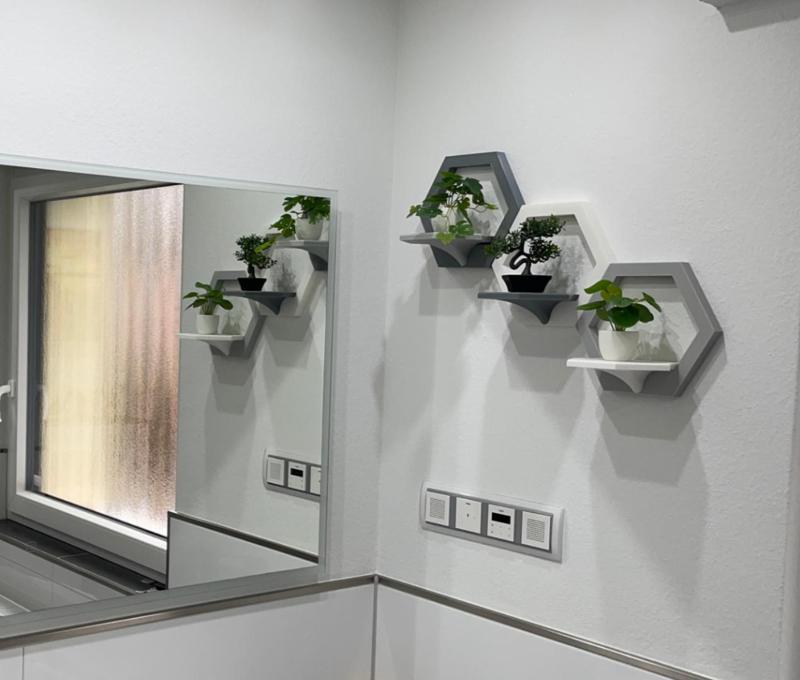 Modular Hexagonal Shelf