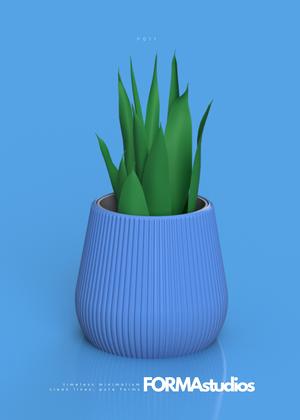 Planter with drip tray – FORMAstudios P011