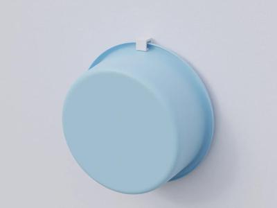 Articulated washbasin hook (for easy access)