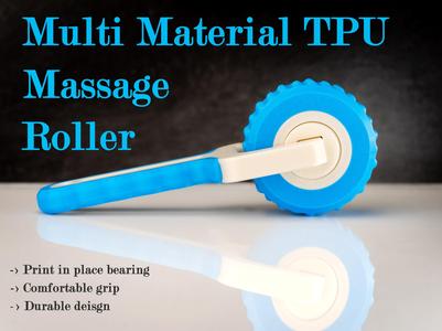 Massage Roller MultiMaterial TPU Strong & Flexible