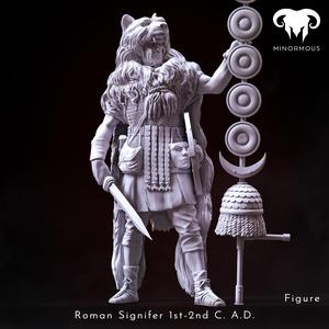 Figure – Roman Signifer 1st-2nd C. A.D. Standard of Honor!