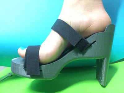 3D printed Heel
