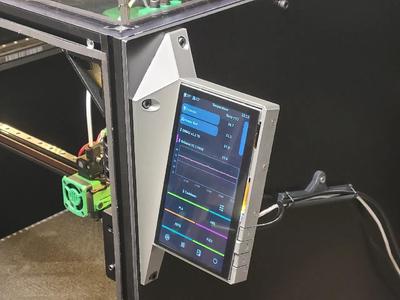 RatRig VCore4 BTT HDMI7 Mount on side of enclosure