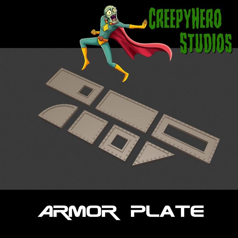 Gaslands Armor Plate Set