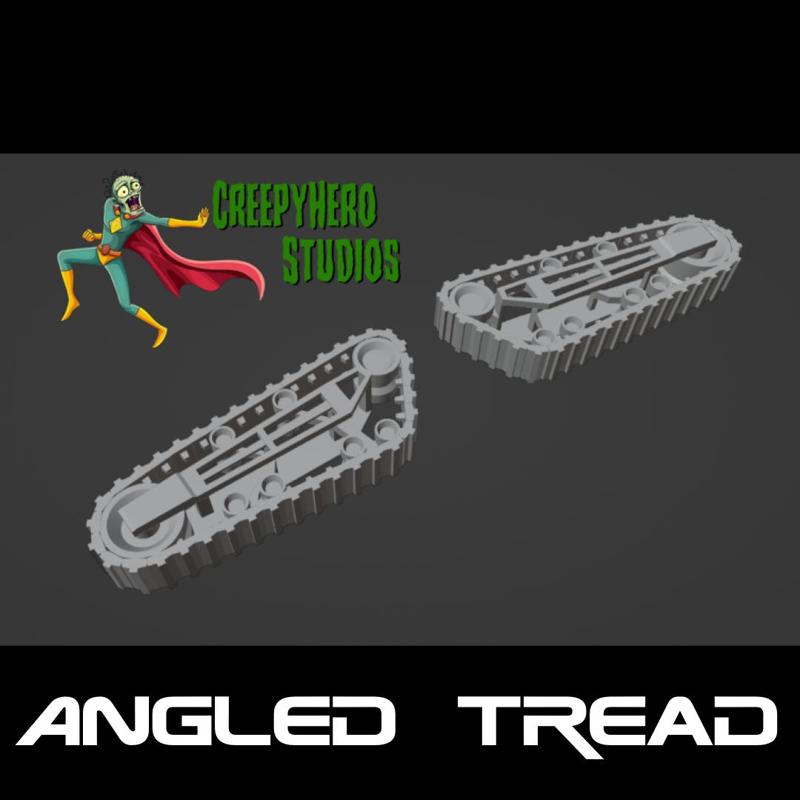 Gaslands Angled Tread Set