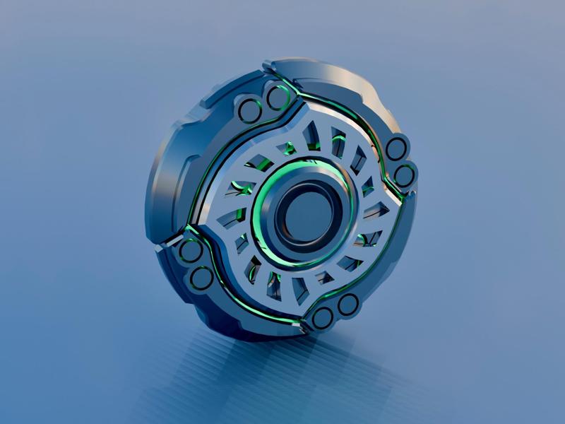 Armored Fidget Spinner Pro