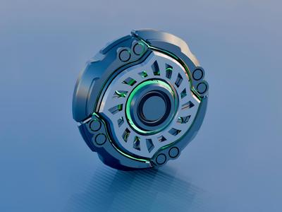 Armored Fidget Spinner Pro