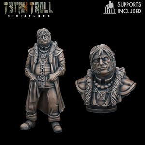 Curse of Strahd – Kolyan Mini Bust Combo [Pre-Supported]